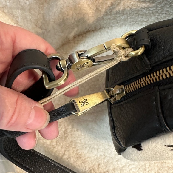 HOBO- Sheila Small Satchel Bag Purse Leather CowhideHandles & Cross Body… - Picture 5 of 10